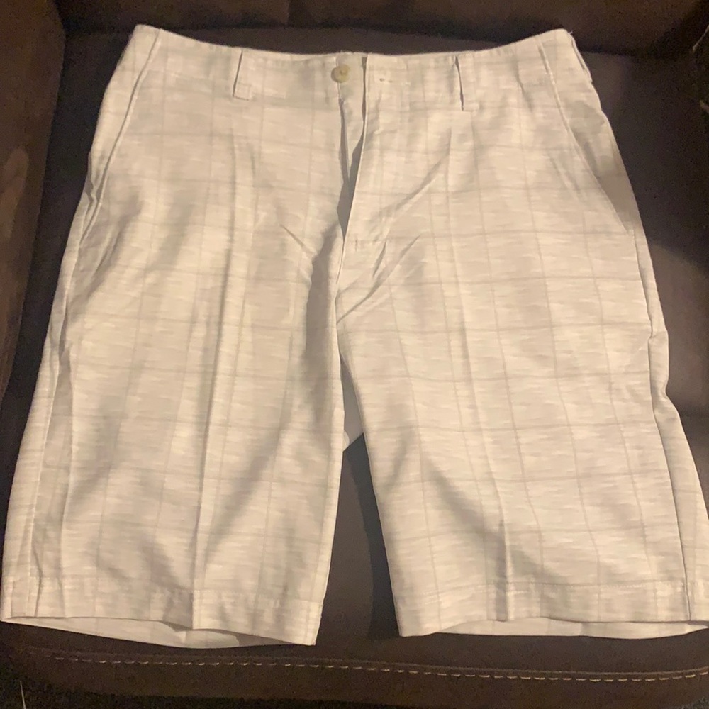 White Golf Shorts